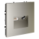 Розетка телевизионная встраиваемая VOLTUM S70 TV+RJ45 кат. 6, (шелк), VLS060704