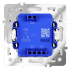 Проходной переключатель  VOLTUM S70,  1-клавишный 10А, кашемир, VLS010303