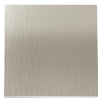 Клавиша для выключателя/переключателя одноклавишного, S70 Metal (никель), VLSM000111