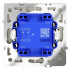 Выключатель  VOLTUM S70,  2-клавишный с подсветкой 10А, сталь, VLS020205