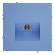 Розетка компьютерная  VOLTUM S70,  RJ45 кат.6, деним