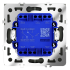 Проходной переключатель  VOLTUM S70,  2-клавишный 10А, титан, VLS020306