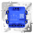 Выключатель  VOLTUM S70,  3-клавишный 10А, кашемир, VLS030103