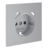 Накладка для розетки с заземлением и защитными шторками, с USB A+C, S70 (серый), VLS001016 Накладка для розетки с заземлением и защитными шторками, с USB A+C, S70 (серый), VLS001016