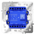 Проходной переключатель VOLTUM S70, 2-клавишный с подсветкой 10А, кашемир, VLS020403 Проходной переключатель VOLTUM S70, 2-клавишный с подсветкой 10А, кашемир, VLS020403