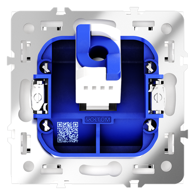 Розетка компьютерная  VOLTUM S70,  RJ45 кат.6, кашемир, VLS060103