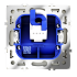 Розетка компьютерная  VOLTUM S70,  RJ45 кат.6, шелк, VLS060104