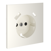 Накладка для розетки с заземлением и защитными шторками, с USB A+C, S70 (хлопок), VLS001013 Накладка для розетки с заземлением и защитными шторками, с USB A+C, S70 (хлопок), VLS001013