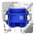 Вывод кабеля VOLTUM S70,  белый глянцевый, VLS080201